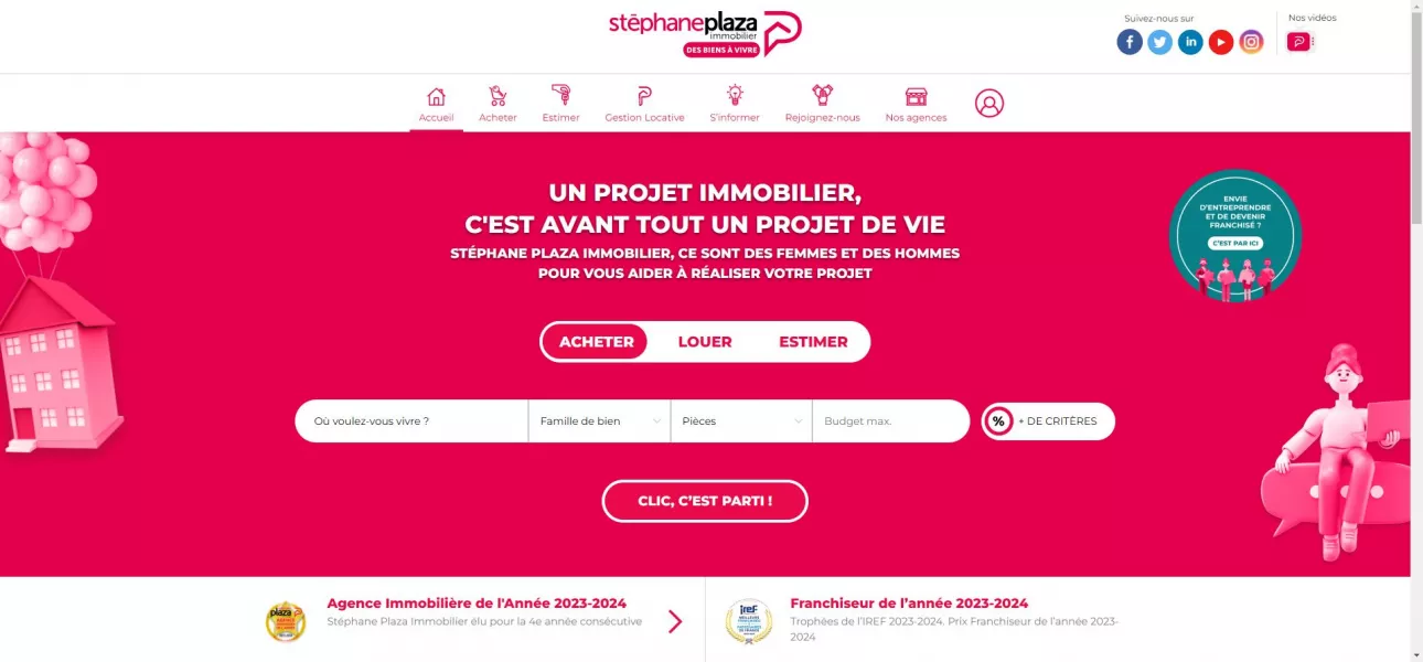 Stephane Plaza Immobilier