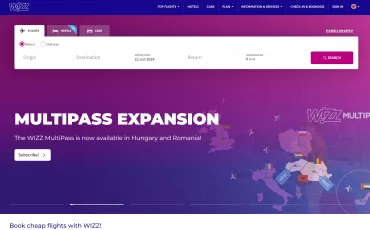 Wizzair Data Scraping